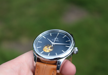 Load image into Gallery viewer, Prima - Blue Dial Leather Strap
